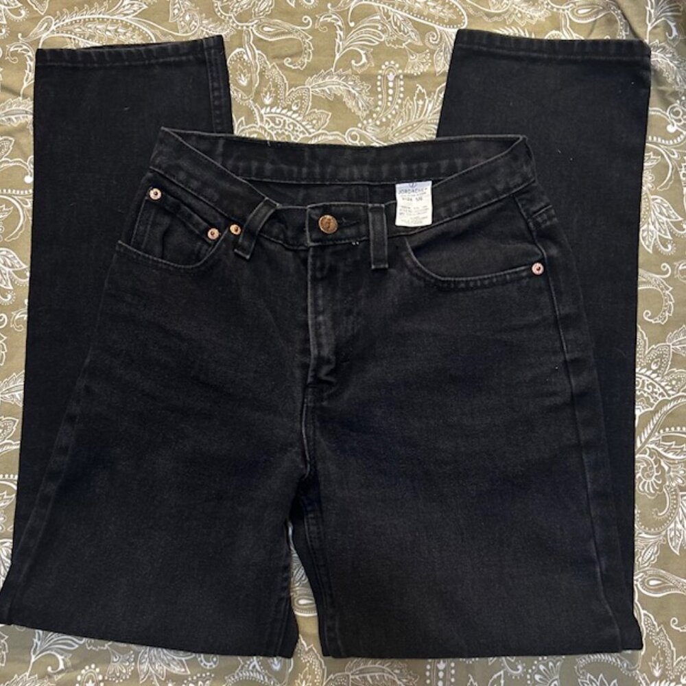 1990s Jordache High-Waist  Black Jeans Sz. 5/6